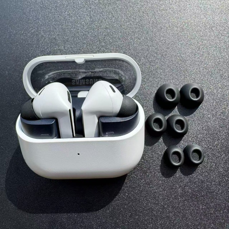 3 คู่เปลี่ยนเคล็ดลับซิลิโคนสําหรับ Samsung Galaxy Buds 3 FE SM-R420, Anti Slip หูฟังยางนุ่ม Eartips สําหรับ Galaxy Buds3 fe, Fit ในกรณี ราคา ถูกที่สุด ดีลบีเคเค แกลเลอรีภาพที่ 2