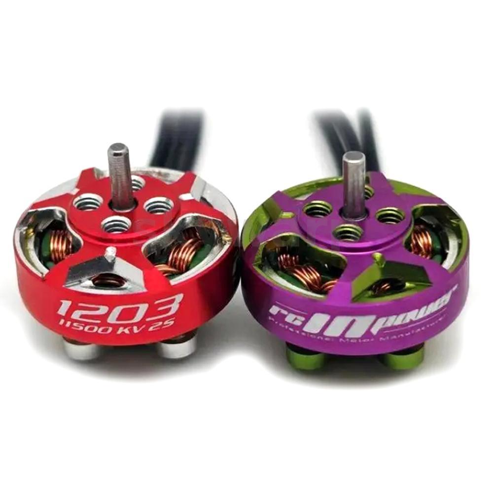 RCinpower GTS V3 1203 11500KV 8000KV 6000KV มอเตอร์ไร้แปรงสําหรับ 2 นิ้ว 3 นิ้ว RC FPV Racing Drones