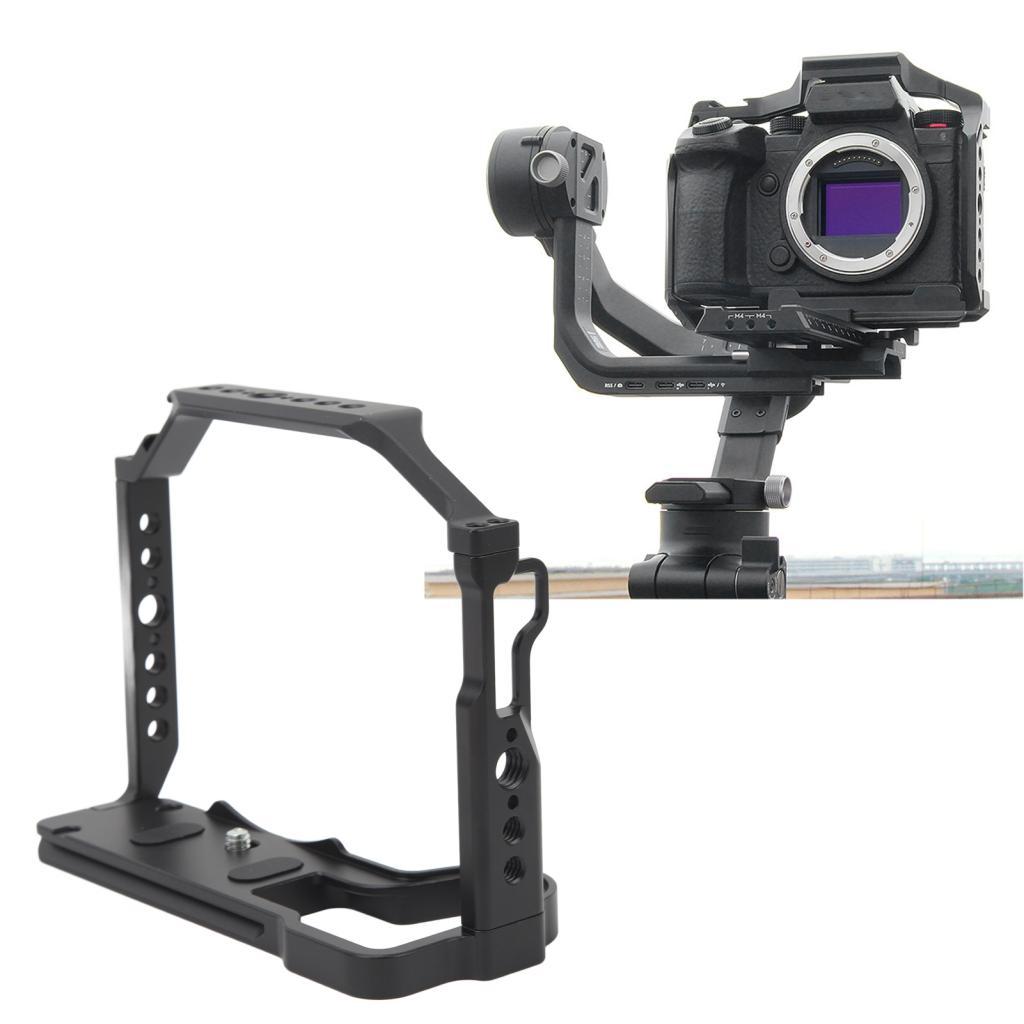 Macospice Macospice Full กล้องวิดีโอ RIG อลูมิเนียมสำหรับ S5 II IIX กล้องอุปกรณ์เสริมการถ่ายภาพ