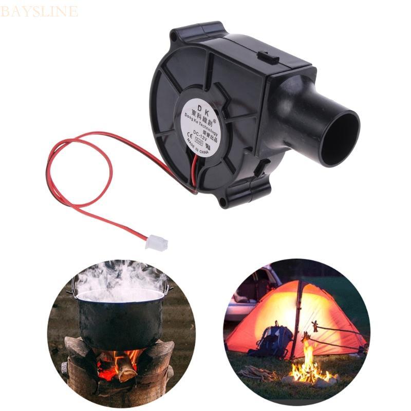 BAYSLI 7530 พัดลมระบายความร้อน 5V 12V 24V แบริ่งน้ํามัน Air Flow Cooling BBQ Picnic Camping แฟน