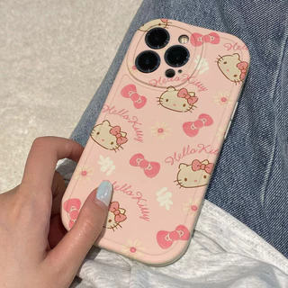 เคสไอโฟน 11 12 13 14 15 16 17 Pro Max IPX 14 15 16 Plus Xr Xs Max 7 8 6s Plus Bishōjo hlkkister Cat เคสโทรศัพท์แบบนุ่ม