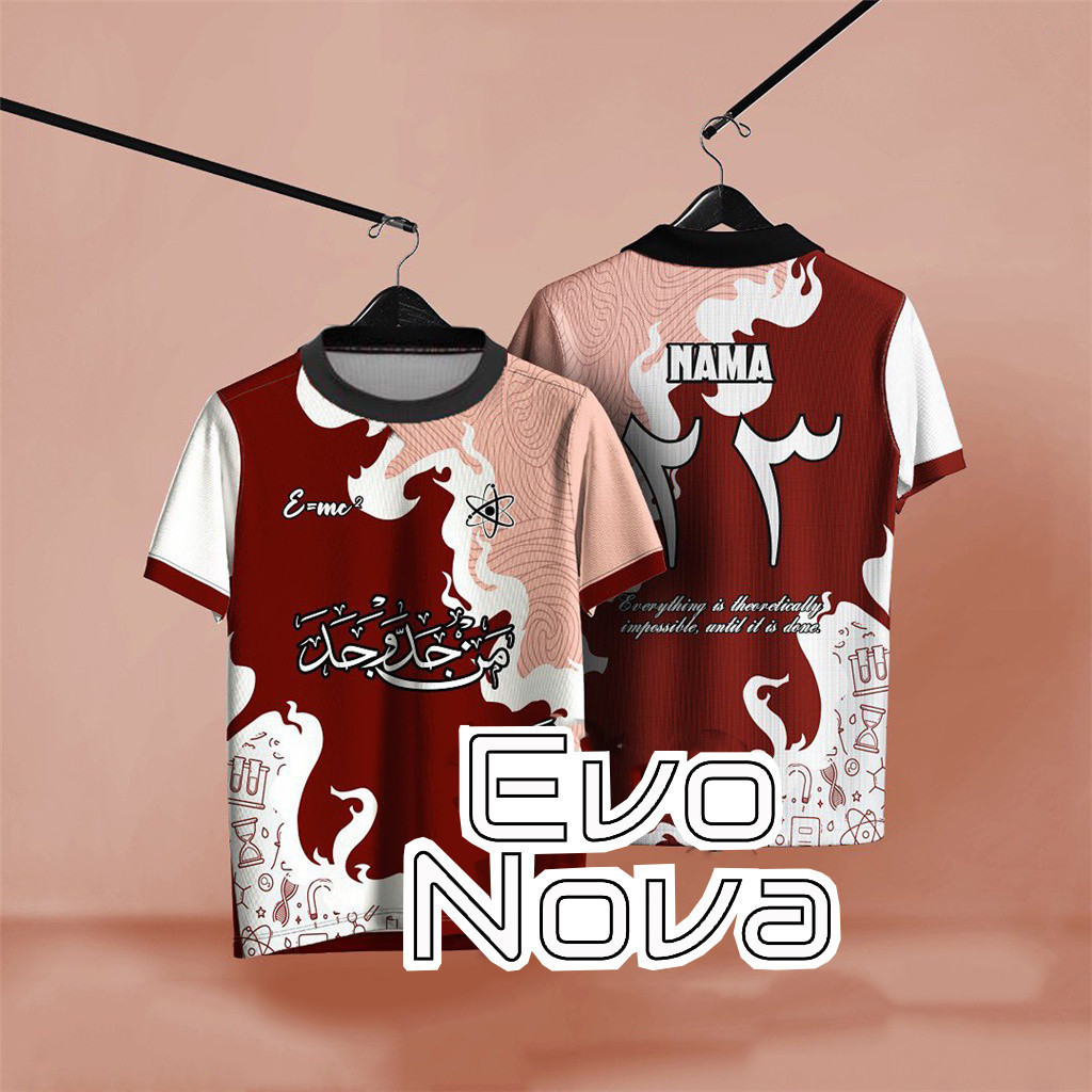 เสื้อยืดมุสลิมผู้ชาย สไตล์มาเลเซีย คอปก สำหรับOOTD