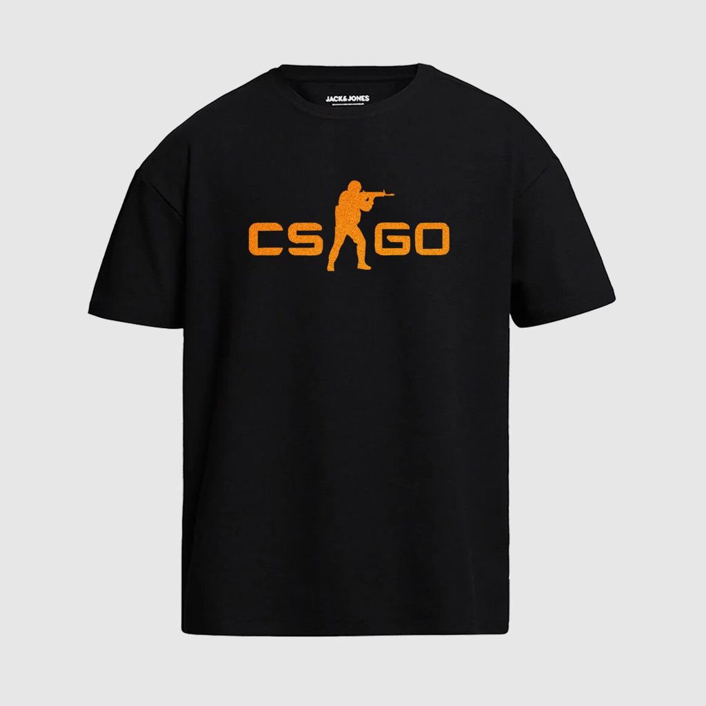 KATUN CSGO Gold Stamping เสื้อยืด 100% Original Design เสื้อผ้าฝ้ายแท้ขนาด M-XXXL Tees