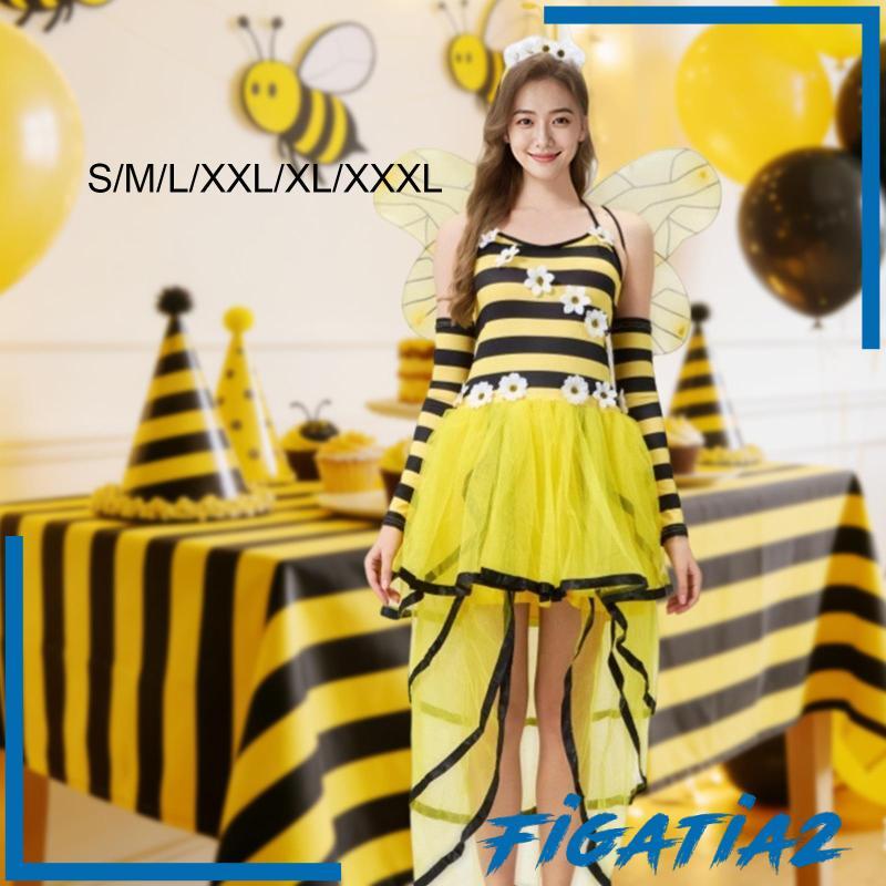 [Figma-Tia2] เครื่องแต่งกายของผึ้ง ชุดคอสเพลย์สำหรับผู้หญิงและเด็กสาว