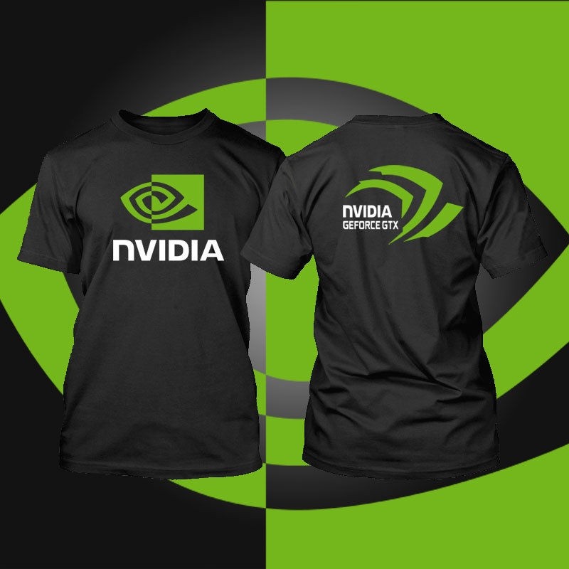 ขายดี!Geek Pure Cotton Nvidia NVIDIA เสื้อยืดเสื้อผ้าผู้ชาย Summer Inter Intel Game Team Uniform Short Sleeve T-shirtS-5