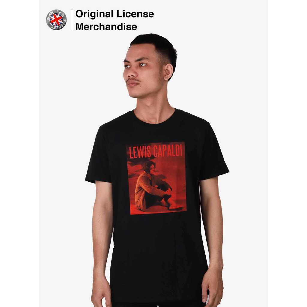 LEWIS CAPALDI DIVINELY UNINSPIRED FP นําเข้าเสื้อยืดแขนสั้นสําหรับผู้ชายและผู้หญิง Rock Metal Music 