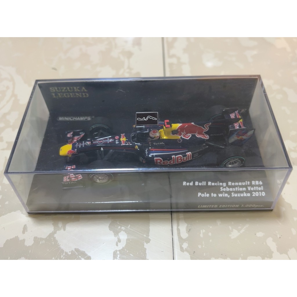 Mini Cut F1 Wittel Suzuka Station Winning Edition Pole to win Red Bull RB8 1: 43 2012 Japan Grand Pr