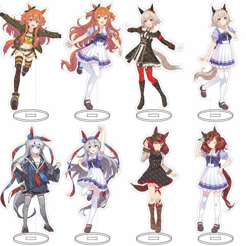 【พร้อมส่ง】Uma Musume Pretty Derby ของเล่นตุ๊กตาปกติ Mini Character Collection
