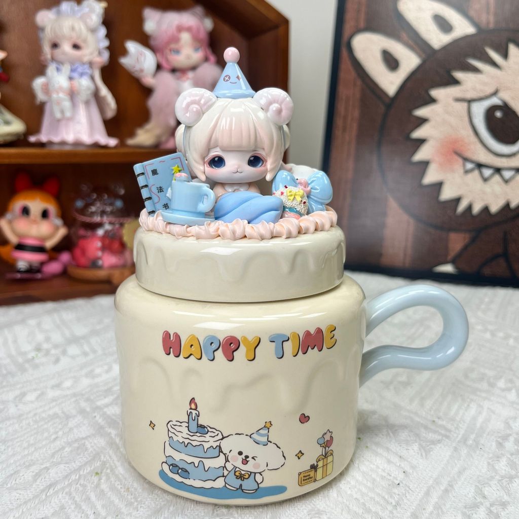 MiMiA seriesกล่อง手工奶油胶ทําเอง马克杯创意精美节大容可爱MiA series blind box handmade ครีมกาว D20260120