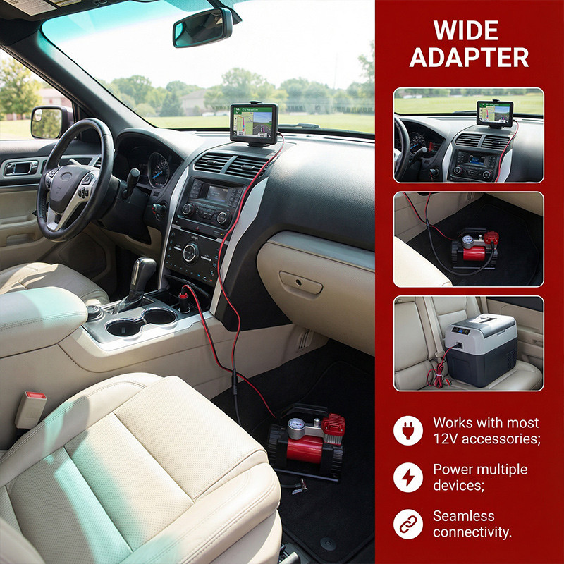 12V-24V DC ปลั๊ก DC สำหรับเสียบในรถยนต์ ปลั๊กตัวผู้ สายซ็อกเก็ตหัวเชื่อมปลั๊กบนรถยนต์ ไฟปลั๊กปุ่มสวิ