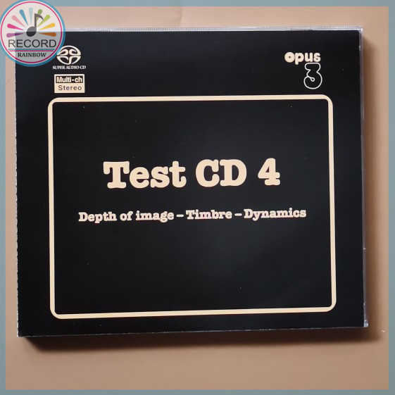 OPUS 3 Test CD 4 Depth of image timbre dynamics Album Album [Sealed] Brand New