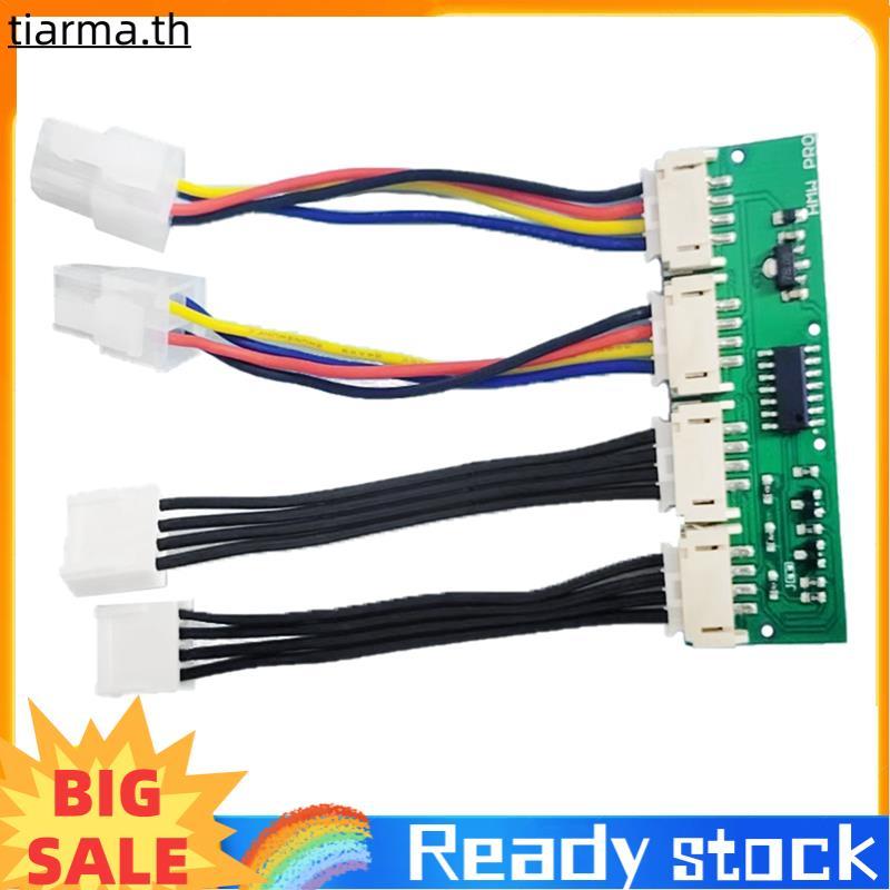 TIARMA 4-In-1 S19k Pro พัดลมจําลองจําลอง Emulator สําหรับพร้อมสายเคเบิลสําหรับวิธีทําความเย็นทางเลือ