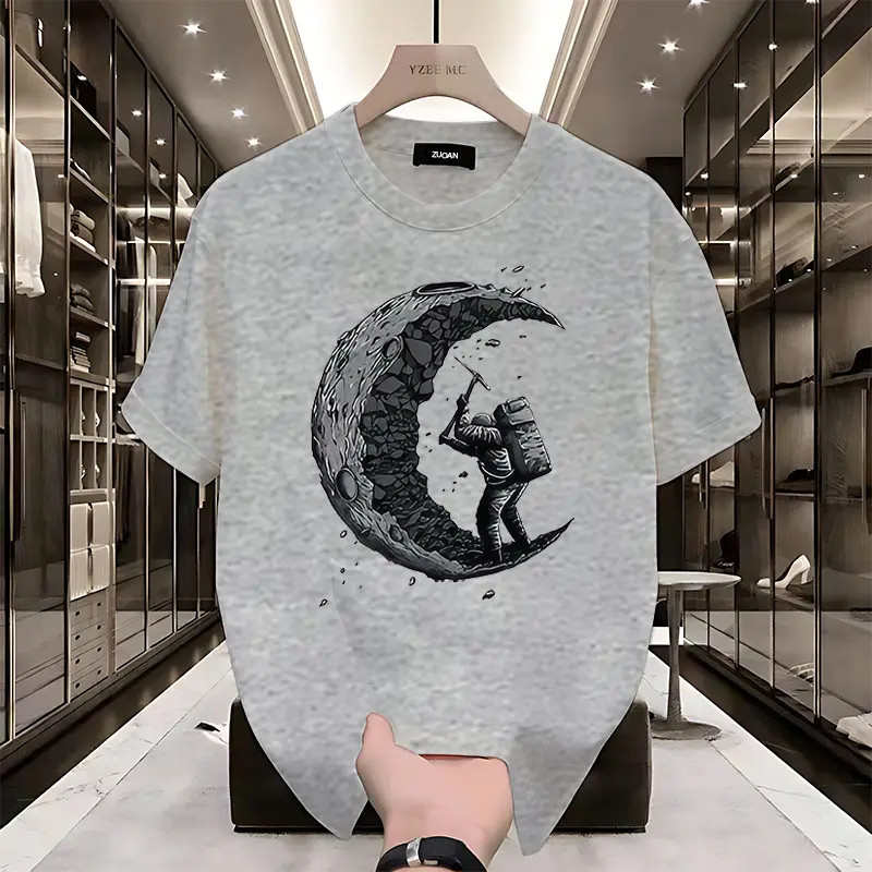 Y-T🧸เสื้อแฟชั่น เสื้อยืด oversize ผ้าฝ้าย100% แนวสตรีท ไม่ต้องรีดผ้า สวมใส่สบาย ผ้านิ่ม ลาย 