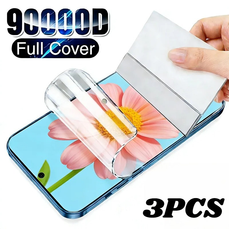 3 ชิ้น HD Soft Hydrogel ฟิล์มสําหรับ Honor X7c X6b X5c Plus 5G 4G Anti Spy ความเป็นส่วนตัว Anti Blue