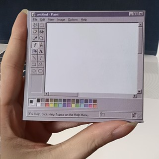 1/2 ชิ้น 50 แผ่น แผ่นรองวาดคอมพิวเตอร์ย้อนยุค สมุดบันทึก - ก…