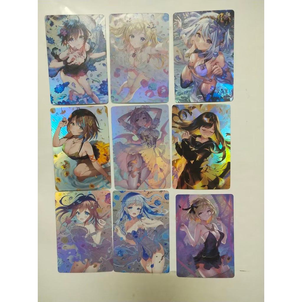 Crescent Anime Girl Fruit Girl ตัวอย่าง Girl แฟลชการ์ดสาว 86 * 59 มม.