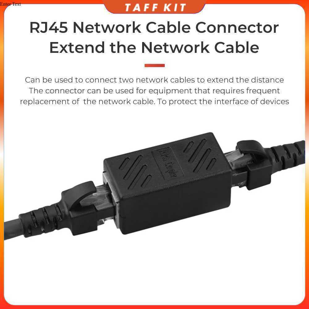 RJ45 Female to Female Cat 15A16A LAN Extension Adapter Connector