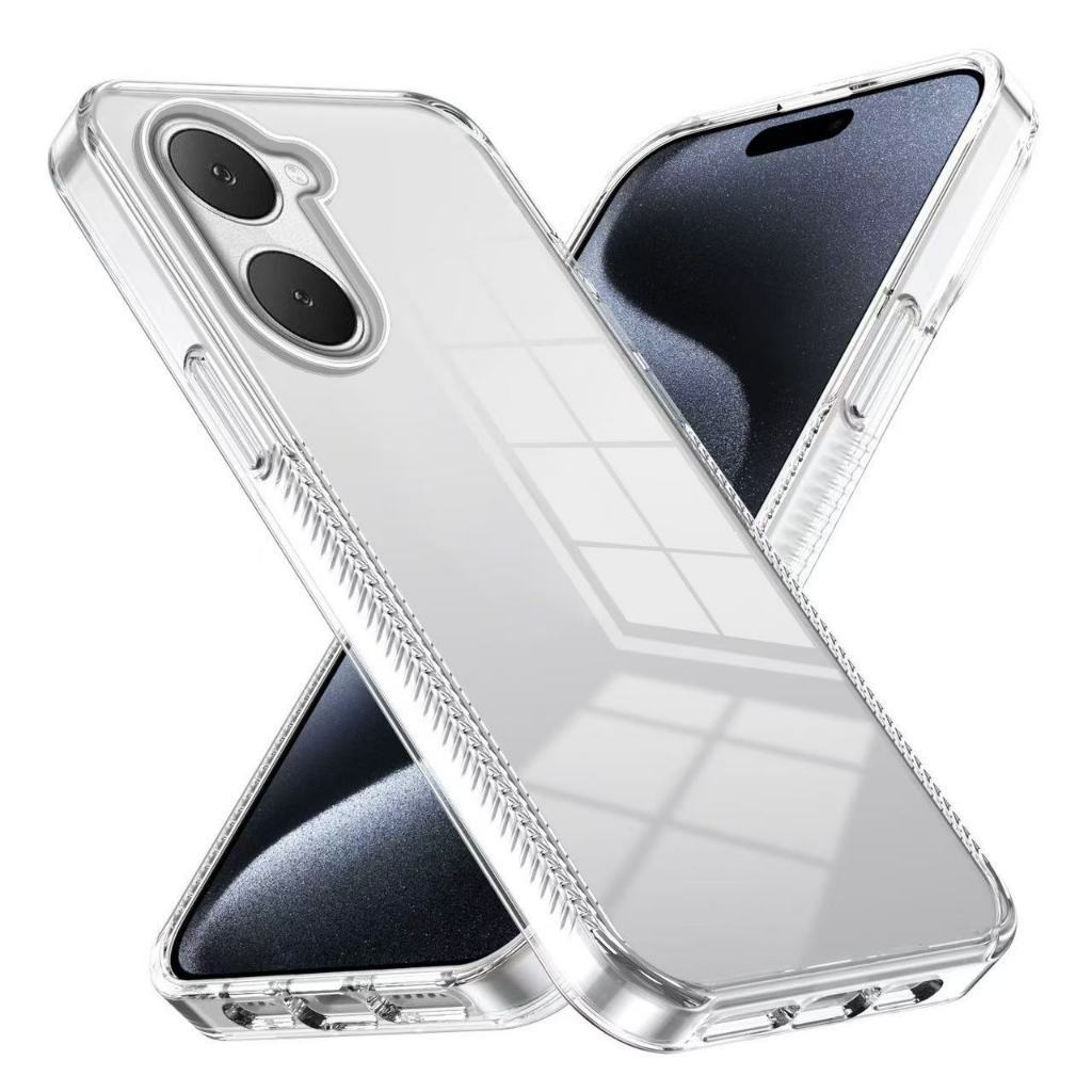 เคสใส แข็ง มาไหม่ สำหรับVivo Y03 Y03T Y18 Y28S พร้อมส่ง กันกระแท