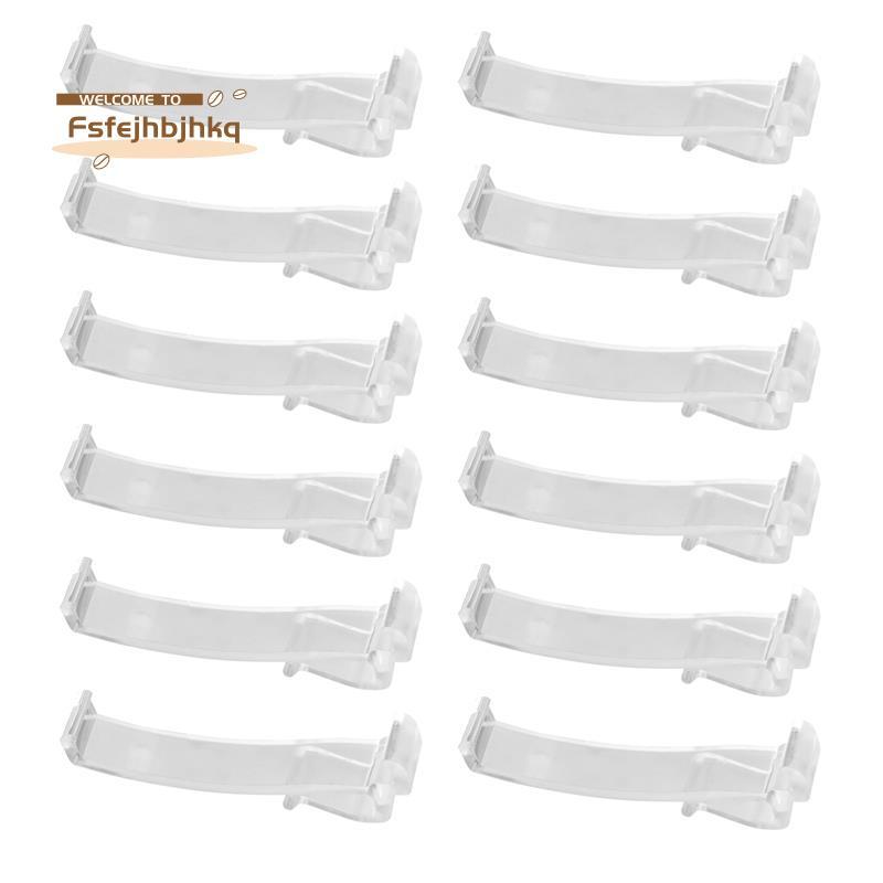 [fsfejhbjhkq]2.5 นิ้ว Valance Clips Window Blind Clips พลาสติกใส Valance Retainer Holder Hidden Vala