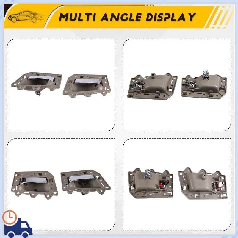 1JV471J3AA 1JV461J3AA 5HR411J3AK 5HR421J3AK ภายในประตูดึง Forjeep Grand Cherokee 2005-2011 Chrome + 