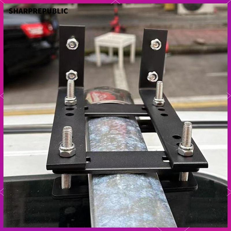 [Sharprepublic] ชุดวงเล็บกันสาดสําหรับงานหนักสแตนเลสแบบปรับได้เต็นท์ด้านข้างสําหรับรถบรรทุก SUV แร็ค