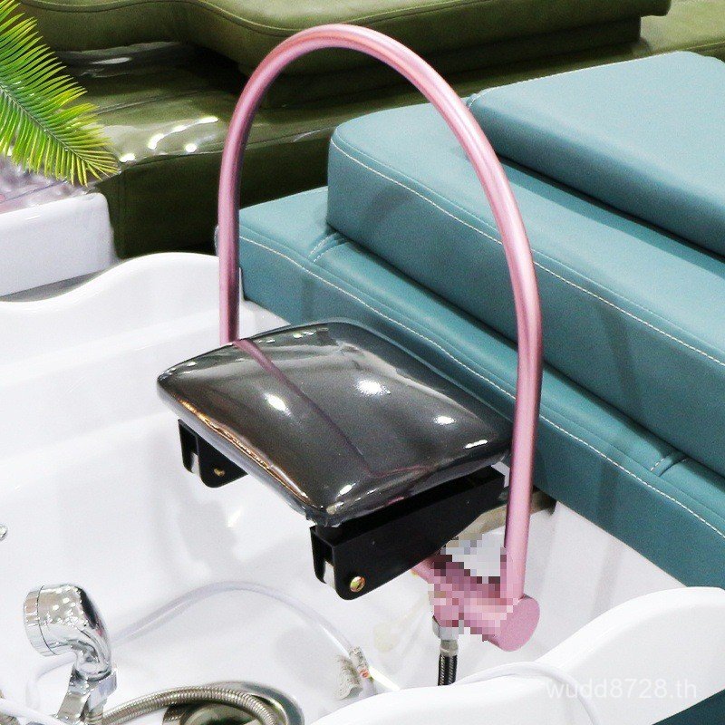 แชมพูประเภทยางอุปกรณ์บําบัดเตียงร้านทําผมเจเตียงหมอนหมอนเบาะสากลปกหัวหลุมหมอนข้างเตียงที่มีฟลัชชิ่ง 