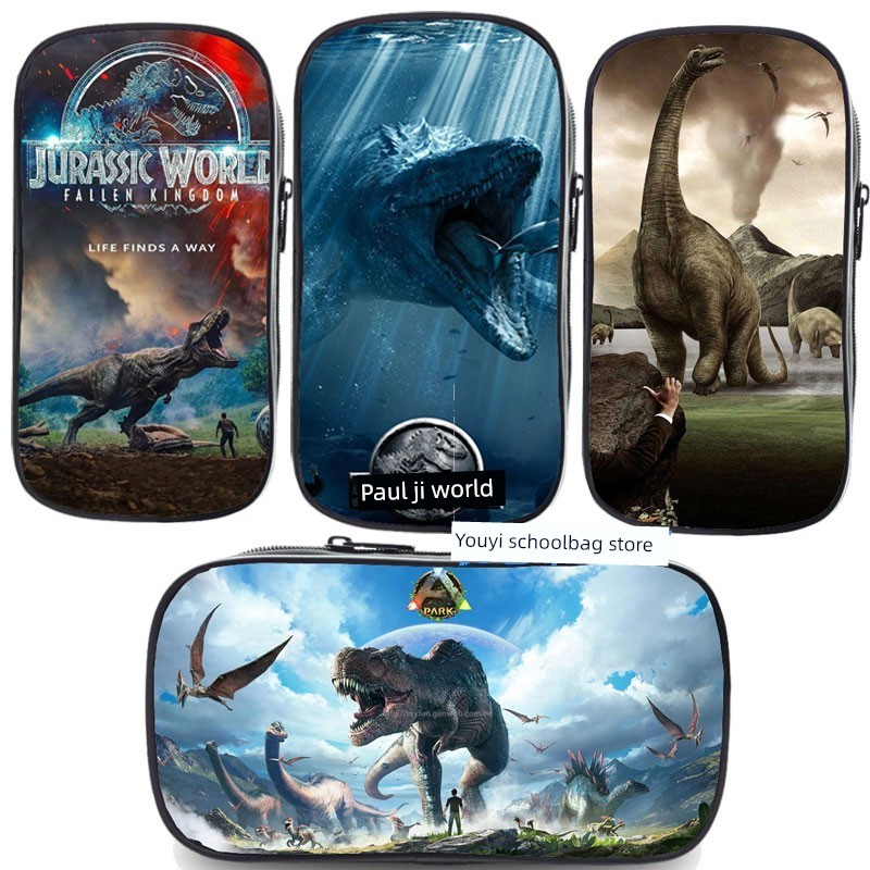 กะเป๋าดินสอ กล่องดินสอ muji กระเป๋าใส่ดินสอโลกไดโนเสาร์จูราสสิ