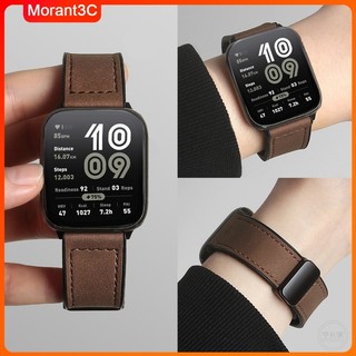 22 มม.สายหนังซิลิโคนสําหรับ Amazfit Bip6/Bip5 Magnetic Buckle Band สําหรับ Amazfit GTR5 pro/GTR4 3 2 47 มม./Balance 2/1 สร้อยข้อมือกีฬา