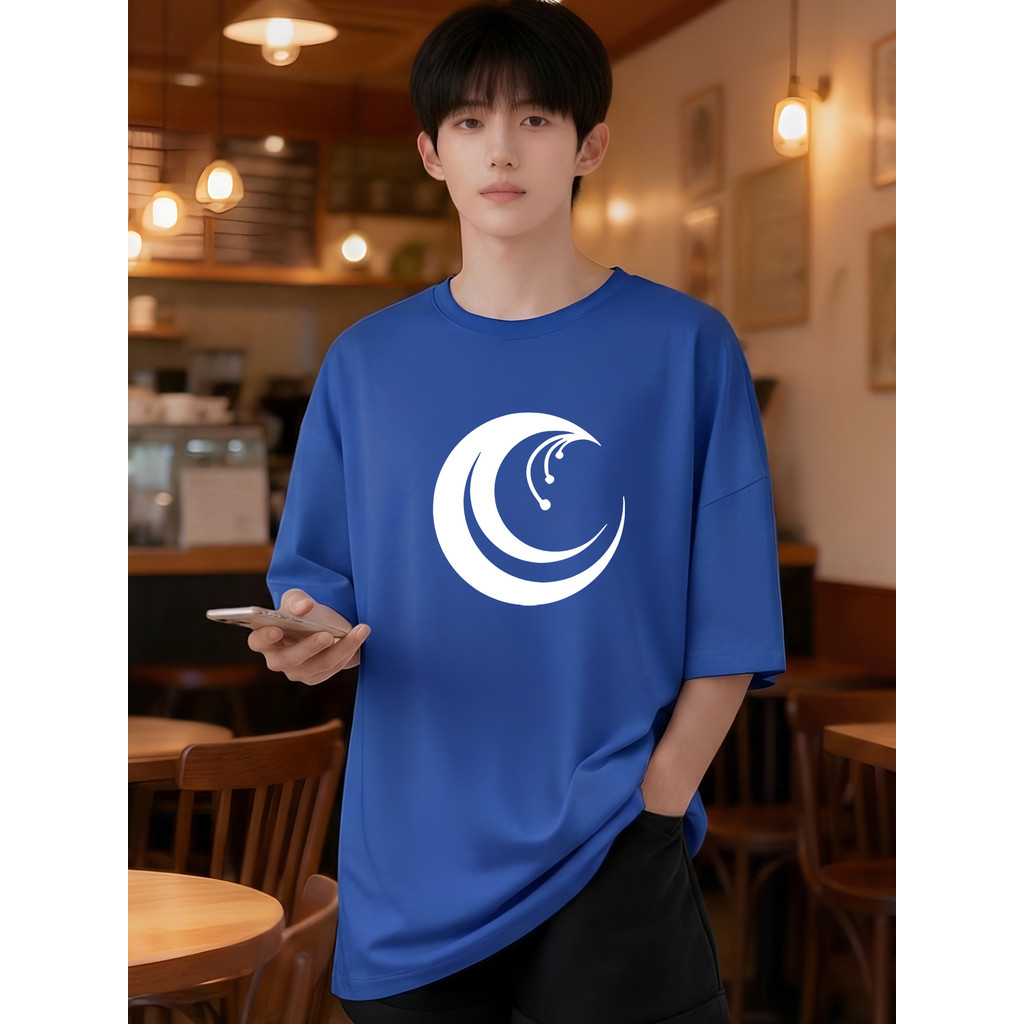 2W079 [AIYOU] Lelaki Baju T เสื้อผู้ชาย Tshirt Tops ผู้ชายเสื้อผ้าสไตล์เกาหลีรอบคอ Plus ขนาดเสื้อยืด