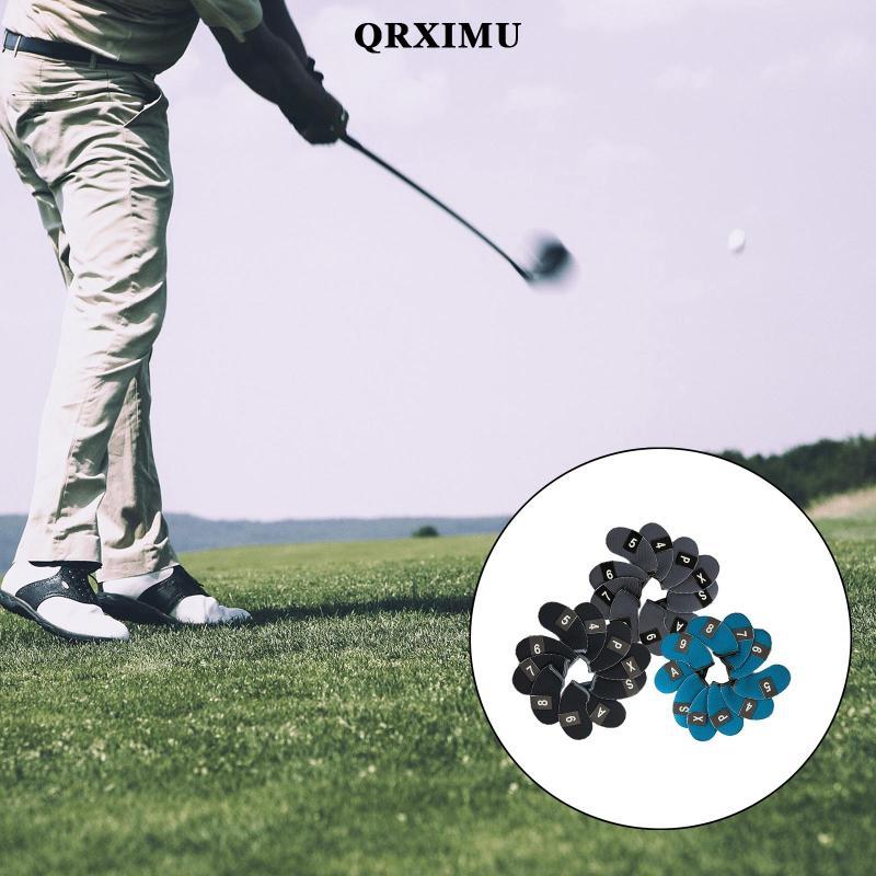 Iron Covers 10-Pack พร้อมใช้งาน - ชุดหุ้มหัวไม้กอล์ฟเนโอพรีนคุณภาพเยี่ยม