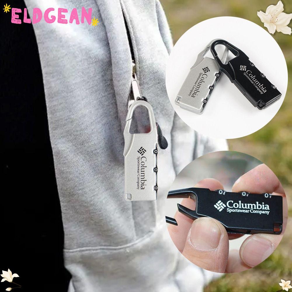ELDGEAN 3 หลักรหัสล็อคกระเป๋าเดินทาง Mini Anti-Theft รหัสผ่านกุญแจ