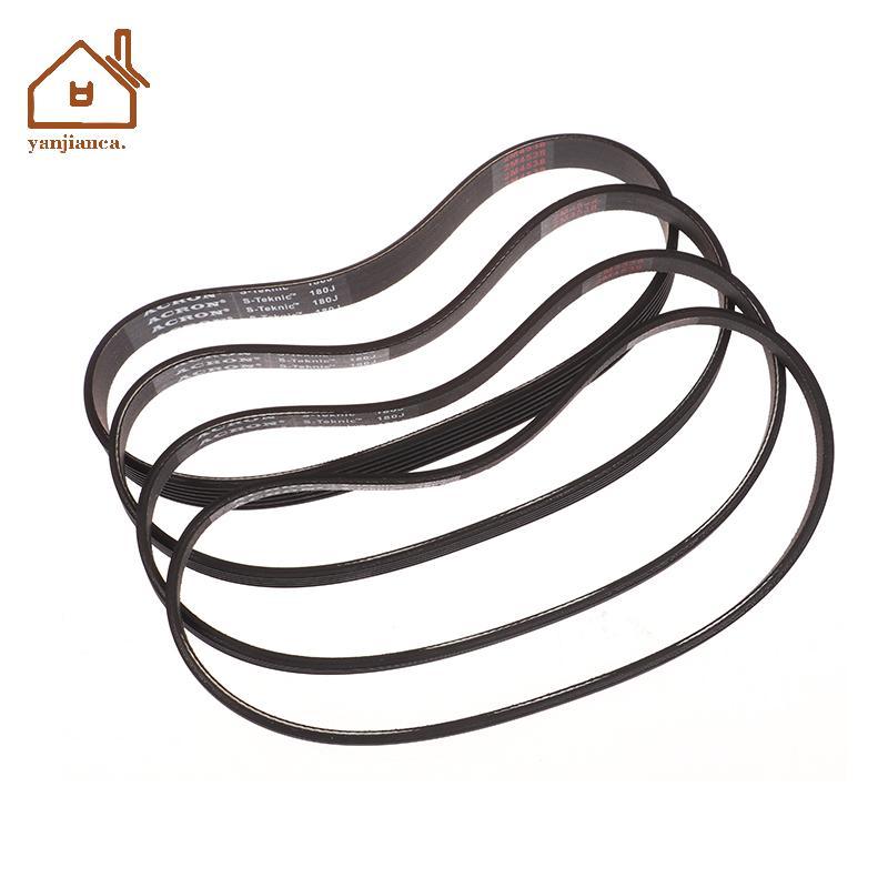 YANCA V-Belt PJ457 180J เข็มขัดยาง 3/4/5/6 ซี่โครงสําหรับ DIY RC มอเตอร์เกียร์เข็มขัด DIY รุ่นมอเตอร