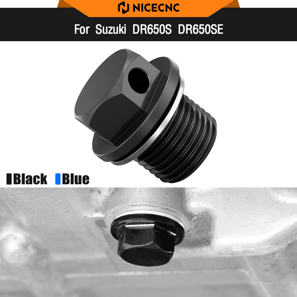 OT For Suzuki DR650S DR650SE DR650S/SE 1996-2024 Magnetic Oil Drain Plug Bolt DR 650 S DR 650 SE DR6
