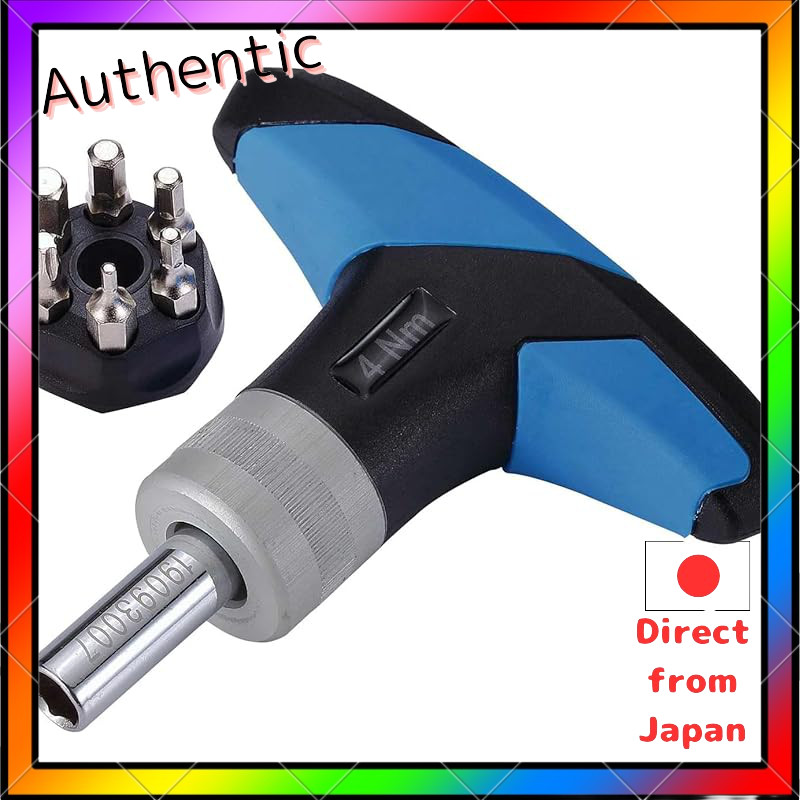 BBB Bicycle Repair Tool - Multi-Functional Torque Fix Wrench (4NM, 5NM, 6NM) BTL-119