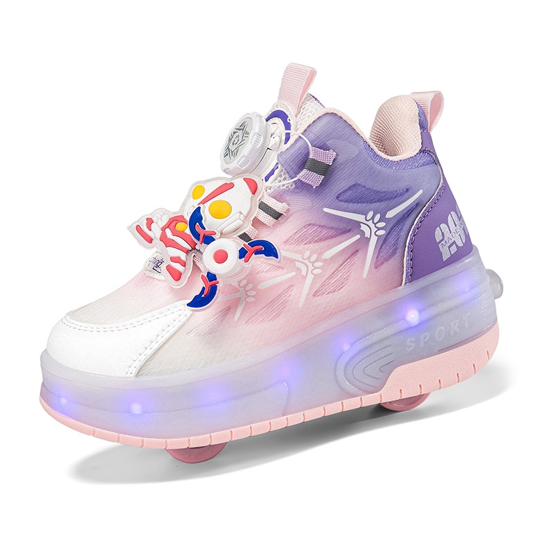 [จัดส่งทันที] รองเท้า Yonex Heelys และสเก็ตบอร์ด สำหรับทุกวัย ลายผ้าใบเงา