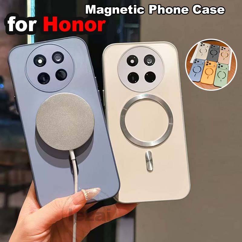 เคส Honor X9d X9c Smart 5G เคสแข็ง Honor X7c X6c X7d เคสโทรศัพท์กันกระแทกปลอกแม่เหล็ก