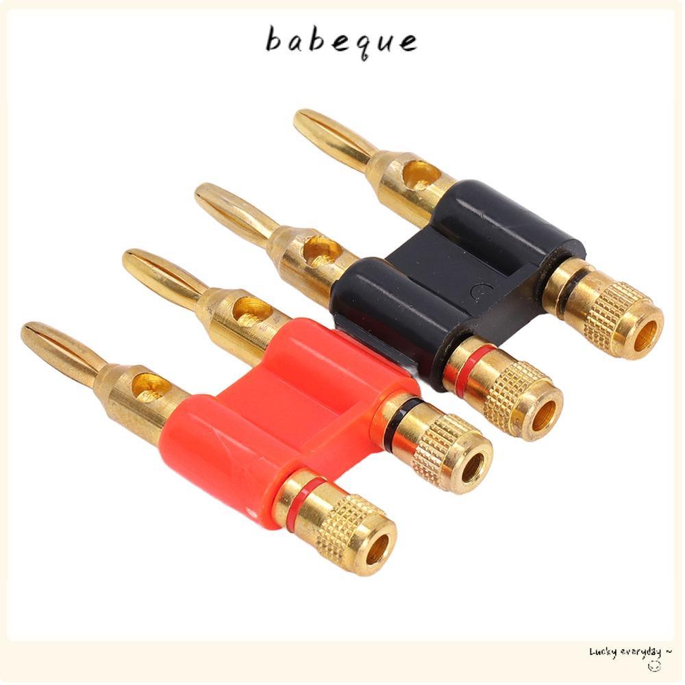 BABEQUE ปลั๊กกล้วย 2 ชิ้น, 32A 1000V 2 ทางปลั๊กชาย Stackable ปลั๊กกล้วย, อุปกรณ์เสริมการเชื่อมต่อคู่