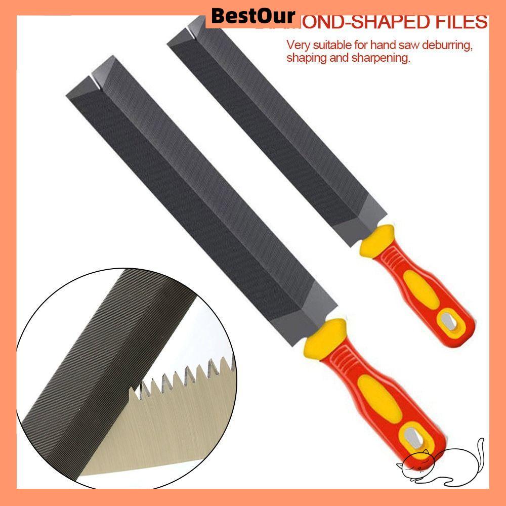 BESTOUR ไฟล์เลื่อย ไม้แกะสลัก Sharpening Shaping เลื่อยมือบด