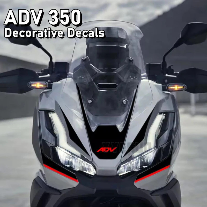 สําหรับ HONDA ADV350 ADV 350 2025 สติกเกอร์ตกแต่ง ADV350 ชุดสติกเกอร์หัวสติกเกอร์ตกแต่ง ADV 350 สติก