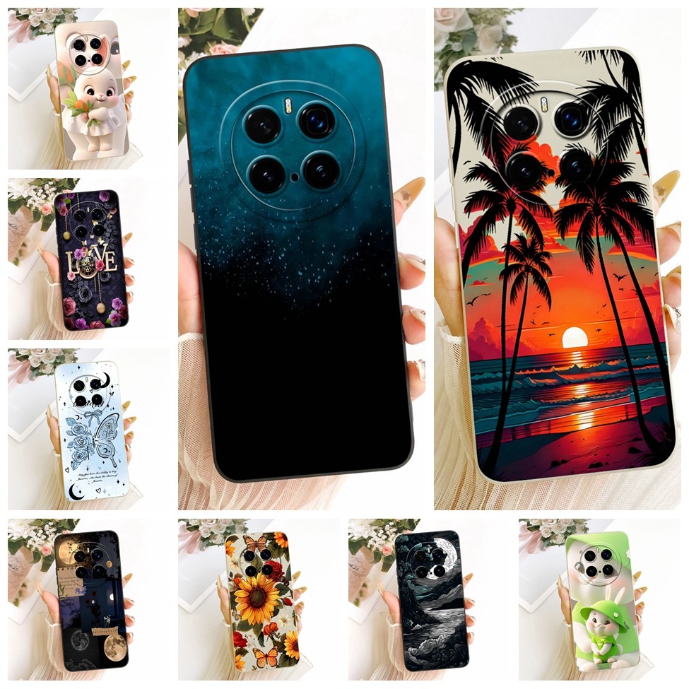 Honor Magic 7 Pro กรณีแฟชั่นหรูหรา Cool Kawaii น่ารักทาสีซิลิคอนปลอก Honor Magic7 Pro PTP-N49 PTP-AN