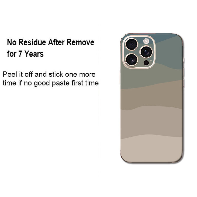 Matte Touch Full Coverageสีสันโทรศัพท์ผิวสติกเกอร์Scratch ResistanceสําหรับiPhone 12 13 14 15 16 17 Pro Max ราคา ถูกที่สุด ดีลบีเคเค แกลเลอรีภาพที่ 3
