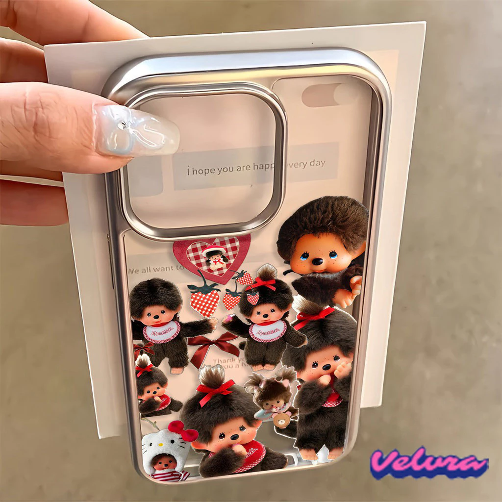 สําหรับ iphone 17 Pro Max 16 15 14 13 12 11 Pro Max 8 7 Plus X XR Xs Maxนุ่มหรูหราElectroplatedกรอบโปร่งใสเคสโทรศัพท์