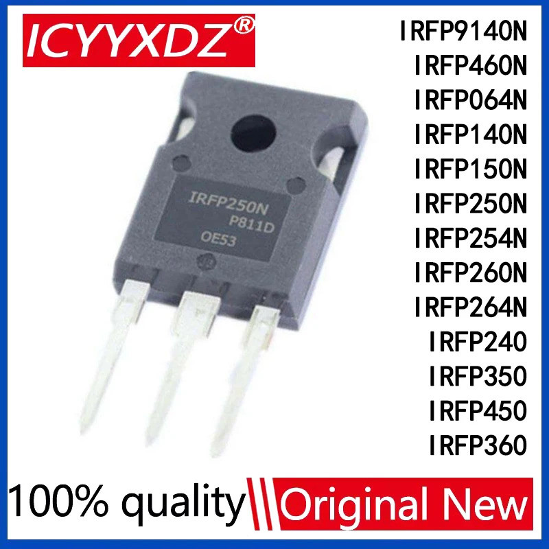 5PCS IRFP460N IRFP064N IRFP140N IRFP150N IRFP250N IRFP254N IRFP260N IRFP264N IRFP9140N IRFP240 IRFP3