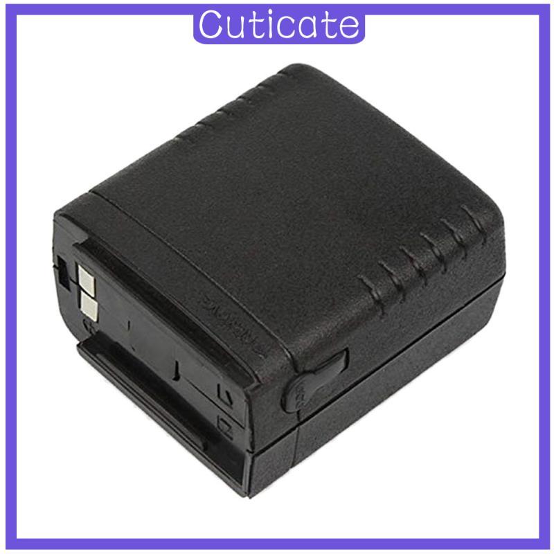 [CUTICATE] 6xAA Battery Case Shell Black สําหรับวิทยุสองทางสําหรับวิทยุ BP-99 ,IC-V68 ,IC-W21A