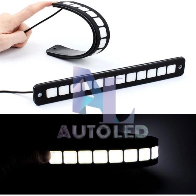 DRL หลอดไฟ Led DRL COB 2 ชิ้น คู่ A00164