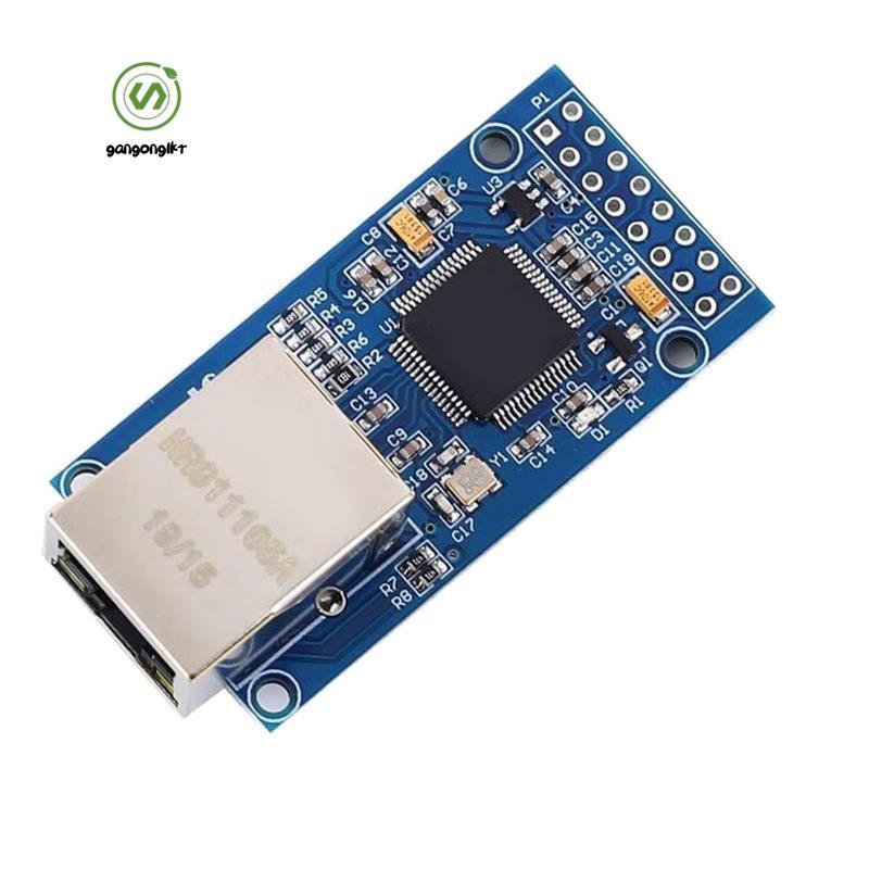 [gangong1kr]CH9121 โมดูลเครือข่ายอีเธอร์เน็ตพอร์ตอนุกรม UART เป็น RJ45 Converter DC 3.3V 5V STM32 /I