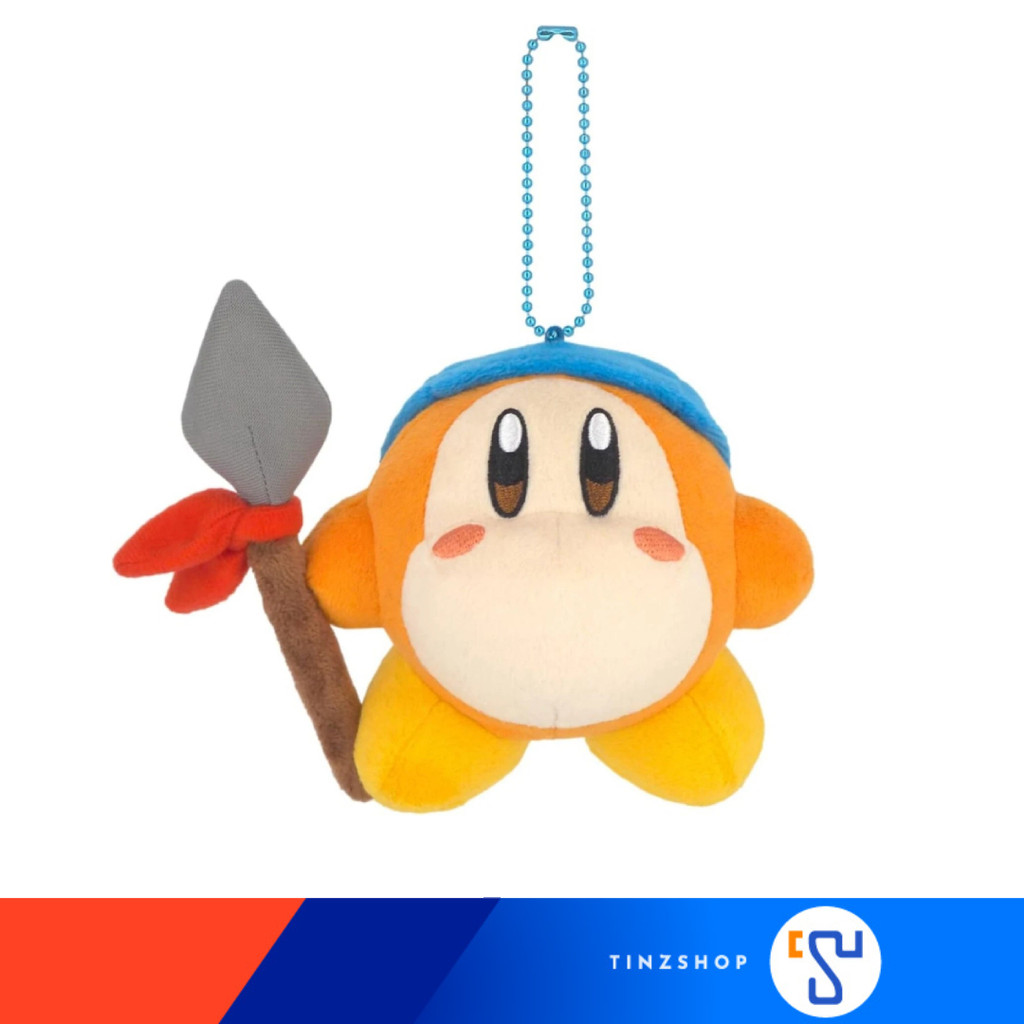 KC07 Nintendo Kirby All Star Collection Bandana Waddle Dee Keychain / ตุ๊กตา พวงกุญแจ แบนดาน่า วอดเดิลดี / KPM10
