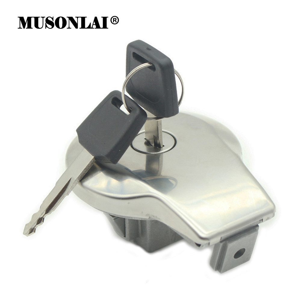 การใช้ถังล็อคพร้อมปุ่มสําหรับ Yamaha XV125 XV250 XV400 XV535 XV700 XV750 XV1100 Virago XJ550 XJ650 X