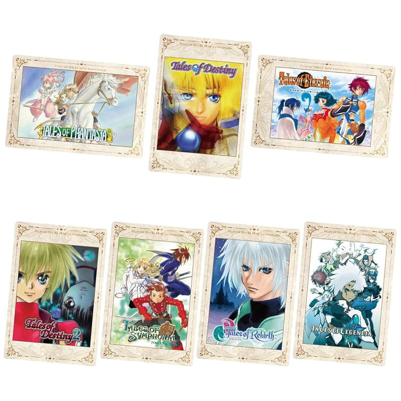 "Tales of" Series 30th Anniversary Card Wafers Box (20 pieces) (Gourmet Snack)