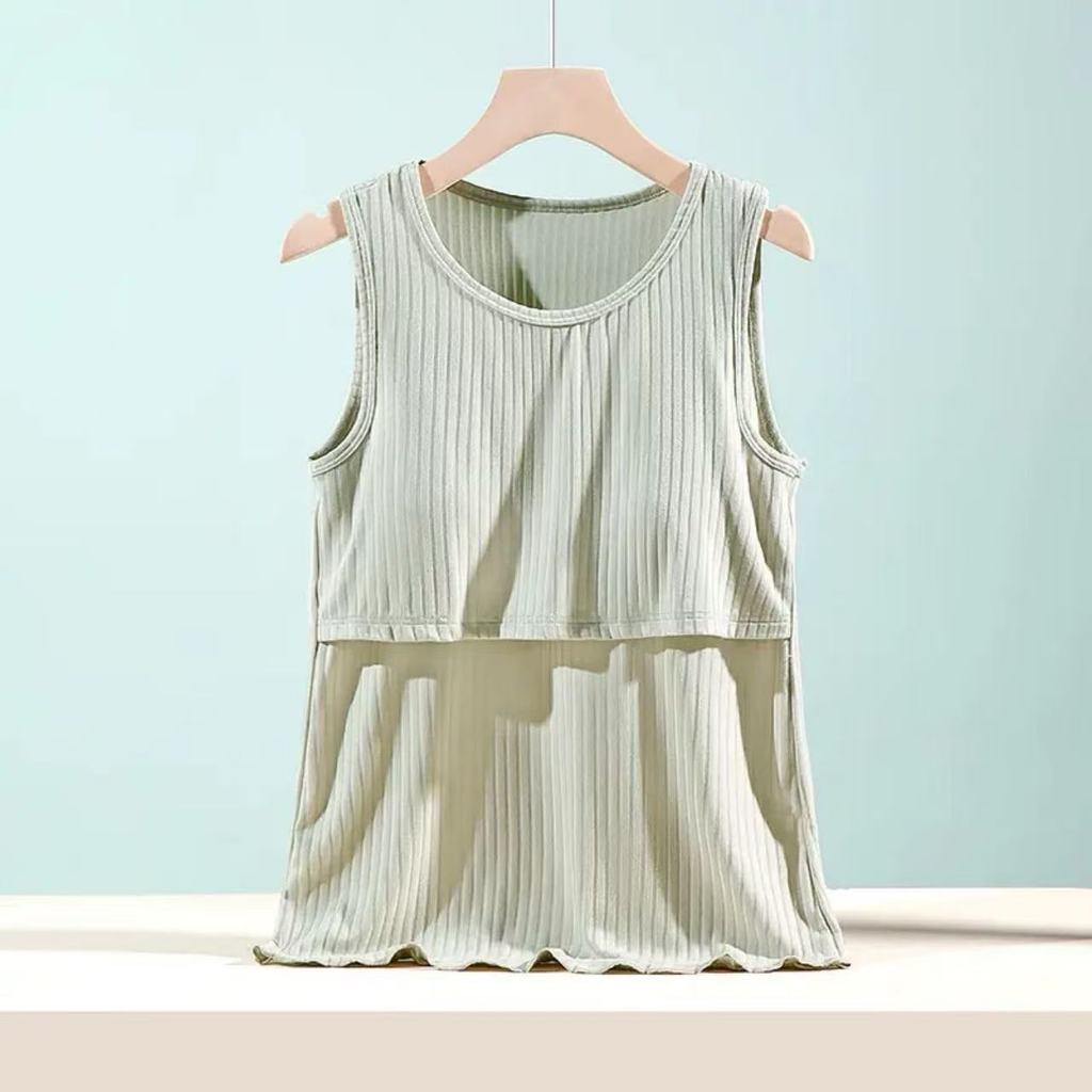 Fresh Maternity Nursing Maternity Vest Pure Casual Style Nursing Bra Nursing Top Outing Clothes